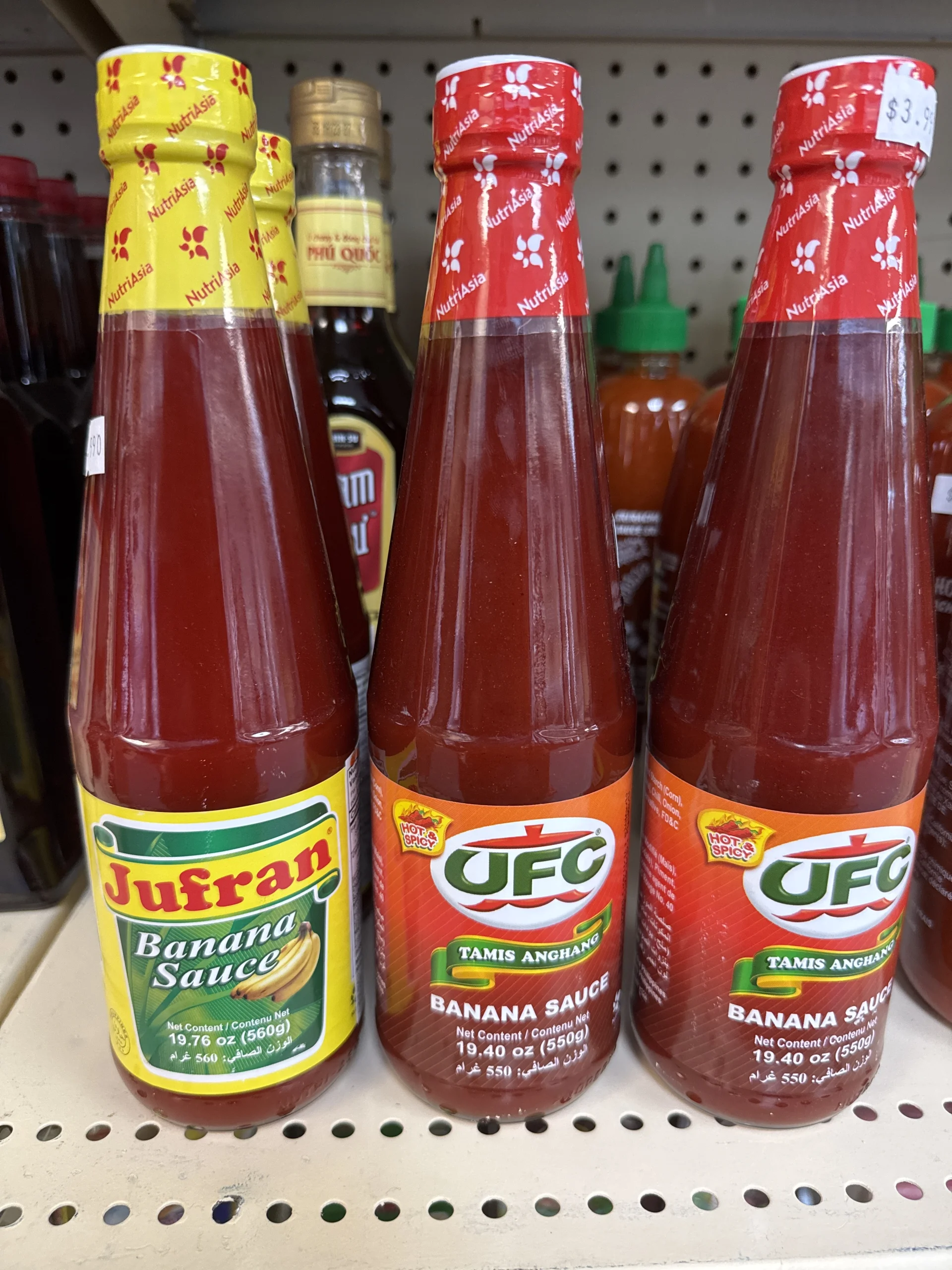 Jufran banana sauce 